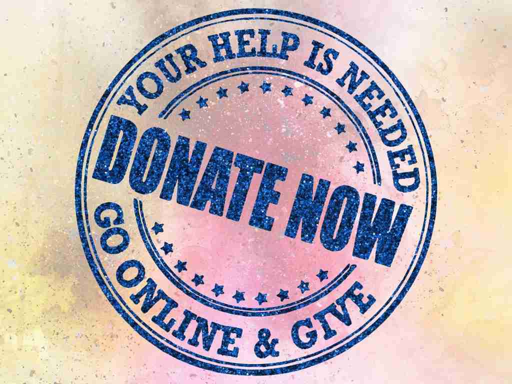 give back, donate, volunteer